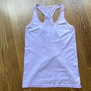 Lululemon swiftly tank lilac
